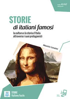 Sandrini |  Storie di italiani famosi.  Lektüre + MP3 online | Buch |  Sack Fachmedien