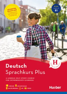 Hohmann |  Sprachkurs Plus Deutsch B1, Englische Ausgabe. Buch mit Audios und Videos online, App, Online-Übungen und Begleitbuch | Buch |  Sack Fachmedien