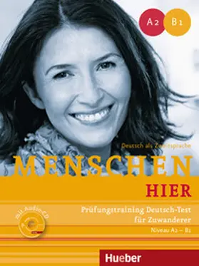 Werff / Schaefer |  Menschen hier. Prüfungstraining Deutsch-Test für Zuwanderer mit Audio-CD | Buch |  Sack Fachmedien