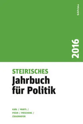 Karl / Mantl / Poier |  Steirisches Jahrbuch für Politik 2016 | Buch |  Sack Fachmedien