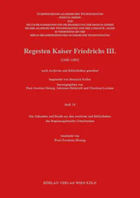 Heinig |  Regesten Kaiser Friedrichs III. (1440-1493) | Buch |  Sack Fachmedien