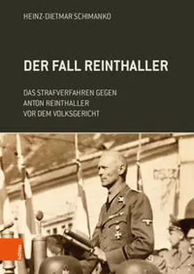 Schimanko |  Der Fall Reinthaller | Buch |  Sack Fachmedien