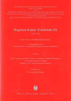Koller / Heinig / Niederstätter |  Die Urkunden und Briefe aus dem Landesarchiv Baden-Württemberg | Buch |  Sack Fachmedien
