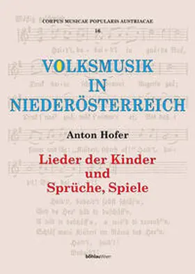 Hofer |  Volksmusik in Niederösterreich | Buch |  Sack Fachmedien