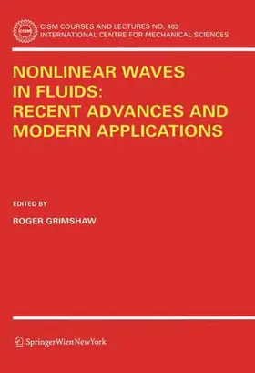 Grimshaw |  Nonlinear Waves in Fluids: Recent Advances and Modern Applications | Buch |  Sack Fachmedien