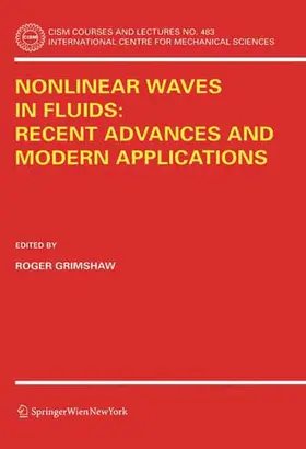 Grimshaw |  Nonlinear Waves in Fluids: Recent Advances and Modern Applications | eBook | Sack Fachmedien