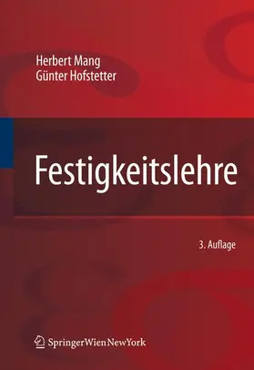 Mang / Hofstetter |  Festigkeitslehre | Buch |  Sack Fachmedien