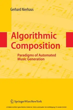 Nierhaus | Algorithmic Composition | E-Book | sack.de