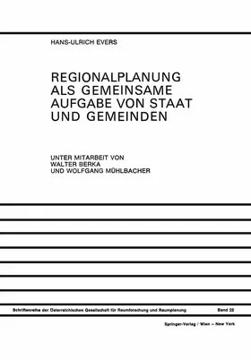Evers |  Regionalplanung als Gemeinsame Aufgabe von Staat und Gemeinden | Buch |  Sack Fachmedien