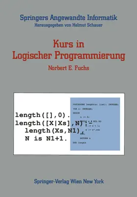 Fuchs |  Kurs in Logischer Programmierung | Buch |  Sack Fachmedien