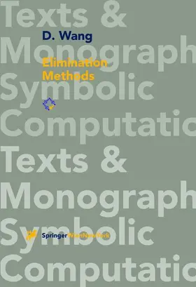 Wang |  Elimination Methods | Buch |  Sack Fachmedien