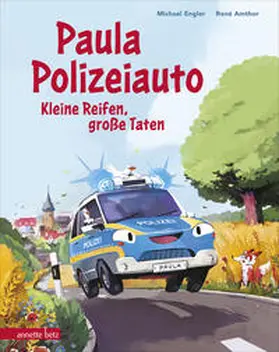 Engler |  Paula Polizeiauto - Kleine Reifen, große Taten: Abenteuer-Bilderbuch ab 4 Jahren mit sprechenden Autos | Buch |  Sack Fachmedien