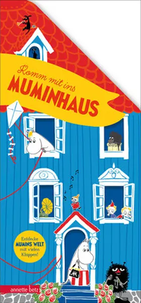 Kaarla / Vacklin |  Komm mit ins Muminhaus - Das Pappbilderbuch über das Zuhause der Muminfamilie. Mit vielen Klappen zum Suchen und Entdecken für Kinder ab 3 Jahren. | Buch |  Sack Fachmedien