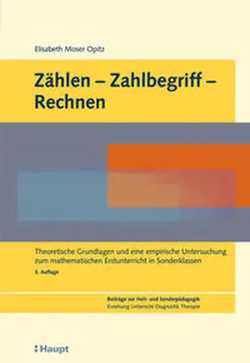 Moser Opitz |  Zählen-Zahlbegriff-Rechnen | Buch |  Sack Fachmedien