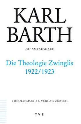 Barth / Freudenberg |  Karl Barth Gesamtausgabe | Buch |  Sack Fachmedien