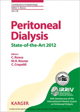 Ronco / Rosner / Crepaldi |  Peritoneal Dialysis - State-of-the-Art 2012 | eBook | Sack Fachmedien