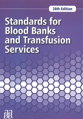  Standards for Blood Banks and Transfusion Services | Buch |  Sack Fachmedien