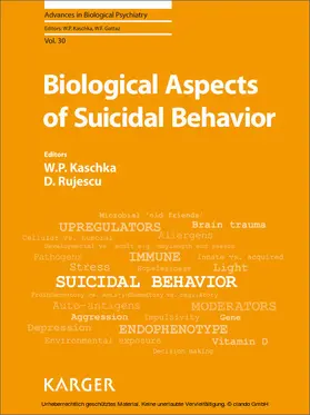 Kaschka / Rujescu |  Biological Aspects of Suicidal Behavior | eBook | Sack Fachmedien