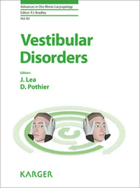 Lea / Pothier |  Vestibular Disorders | Buch |  Sack Fachmedien