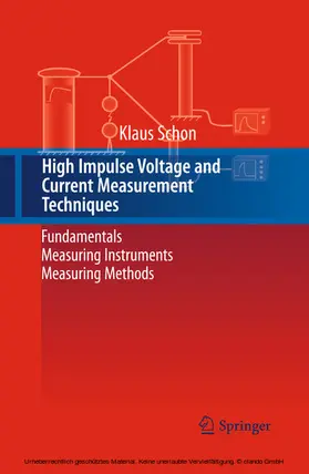 Schon |  High Impulse Voltage and Current Measurement Techniques | eBook | Sack Fachmedien