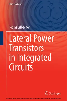 Erlbacher |  Lateral Power Transistors in Integrated Circuits | eBook | Sack Fachmedien