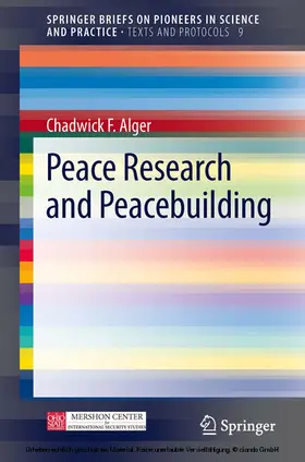 Alger |  Peace Research and Peacebuilding | eBook | Sack Fachmedien