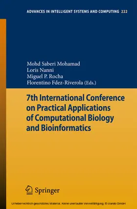 Mohamad / Nanni / Rocha | 7th International Conference on Practical Applications of Computational Biology & Bioinformatics | E-Book | sack.de