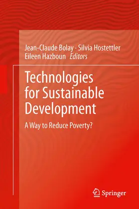 Bolay / Hostettler / Hazboun |  Technologies for Sustainable Development | eBook | Sack Fachmedien