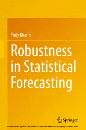 Kharin |  Robustness in Statistical Forecasting | eBook | Sack Fachmedien