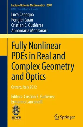 Capogna / Guan / Gutiérrez |  Fully Nonlinear PDEs in Real and Complex Geometry and Optics | Buch |  Sack Fachmedien