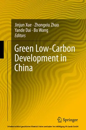 Xue / Zhao / Dai | Green Low-Carbon Development in China | E-Book | sack.de