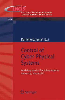Tarraf |  Control of Cyber-Physical Systems | Buch |  Sack Fachmedien
