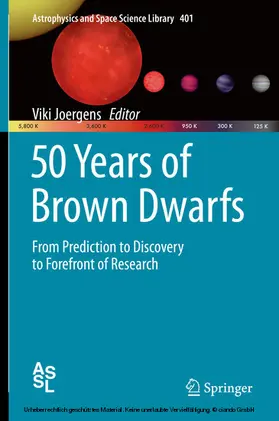 Joergens | 50 Years of Brown Dwarfs | E-Book | sack.de