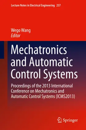 Wang |  Mechatronics and Automatic Control Systems | eBook | Sack Fachmedien