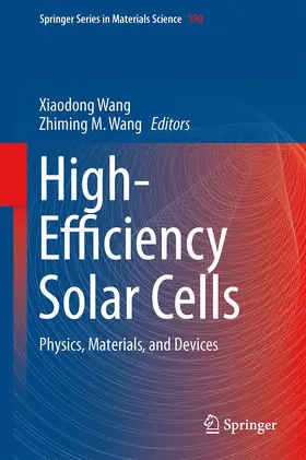 Wang |  High-Efficiency Solar Cells | Buch |  Sack Fachmedien