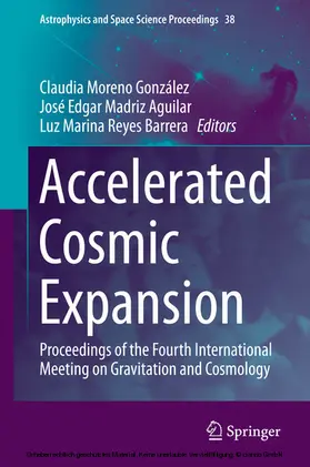 Moreno González / Madriz Aguilar / Reyes Barrera | Accelerated Cosmic Expansion | E-Book | sack.de