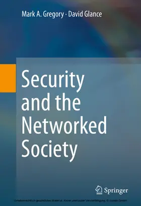 Gregory / Glance | Security and the Networked Society | E-Book | sack.de