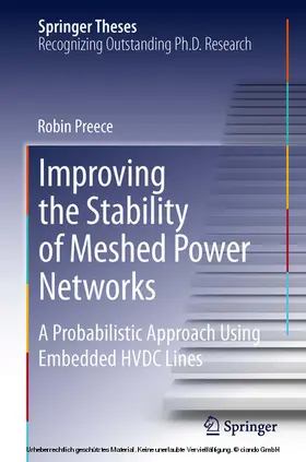 Preece | Improving the Stability of Meshed Power Networks | E-Book | sack.de