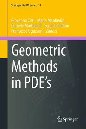 Citti / Manfredini / Uguzzoni |  Geometric Methods in PDE's | Buch |  Sack Fachmedien