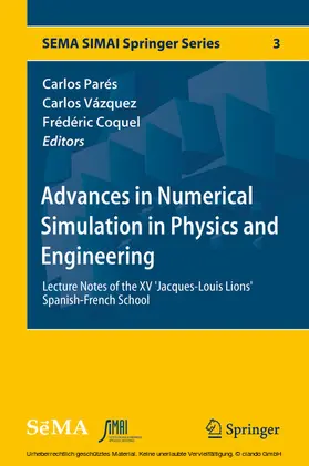 Parés / Vázquez / Coquel | Advances in Numerical Simulation in Physics and Engineering | E-Book | sack.de