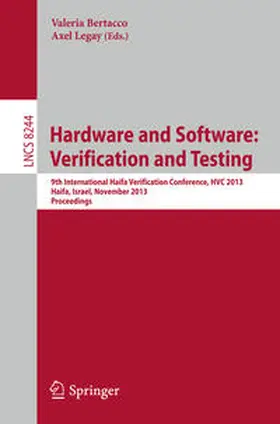 Bertacco / Legay |  Hardware and Software: Verification and Testing | eBook | Sack Fachmedien