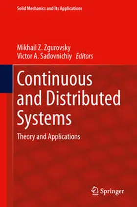 Zgurovsky / Lomonosov Moscow State University |  Continuous and Distributed Systems | Buch |  Sack Fachmedien