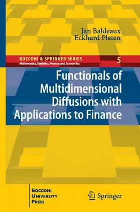 Platen / Baldeaux |  Functionals of Multidimensional Diffusions with Applications to Finance | Buch |  Sack Fachmedien