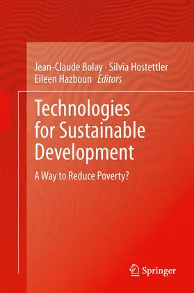 Bolay / Hostettler / Hazboun | Technologies for Sustainable Development | Buch | 978-3-319-03374-7 | www2.sack.de