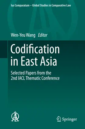 Wang | Codification in East Asia | E-Book | sack.de