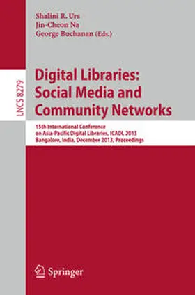 Urs / Na / Buchanan | Digital Libraries: Social Media and Community Networks | E-Book | sack.de