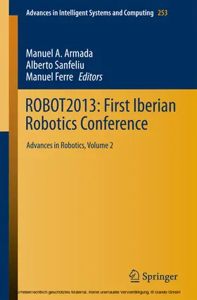 Armada / Sanfeliu / Ferre |  ROBOT2013: First Iberian Robotics Conference | eBook | Sack Fachmedien