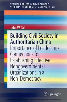 Tai |  Building Civil Society in Authoritarian China | eBook | Sack Fachmedien