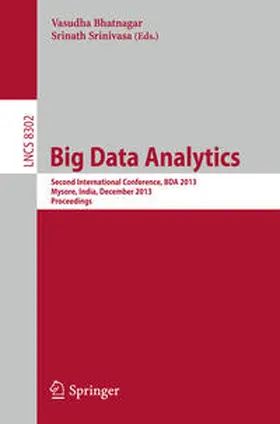 Bhatnagar / Srinivasa |  Big Data Analytics | eBook | Sack Fachmedien