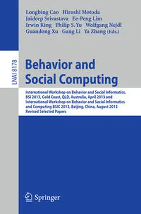 Cao / Motoda / Zhang | Behavior and Social Computing | E-Book | sack.de
